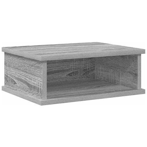 Comodino Grigio Sonoma 40 x 31 x 15 cm Legno multistrato - Foto 1