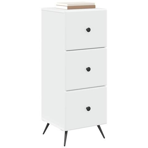 Mobile con Cassetti Bianco 33 x 34,5 x 90 cm - Foto 2