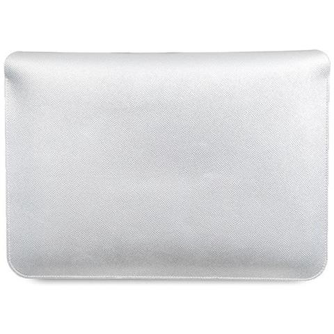 Hello Kitty Pu Custodia In Metallo Con Logo Per Laptop Da 14 Pollici - Argento - Foto 1