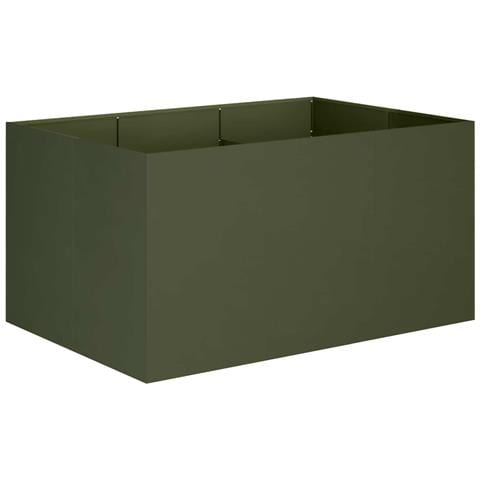 Vaso da giardino Verde Oliva 120 x 80 x 60 cm - Foto 1