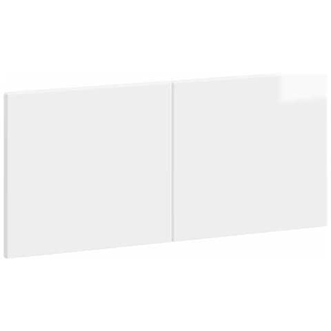 Testiera da Muro BREDA Bianco Lucido Legno ingegnerizzato - Foto 1