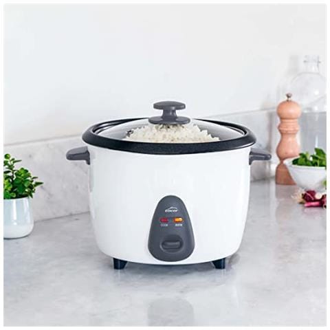 69233 - Cuociriso elettrico con pentola interna rimovibile da 1,8 litri, 100% ecologico antiaderente e senza PFOA - Foto 3