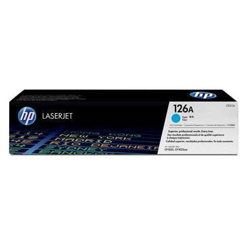 126A Cyan Laserjet Print Cartr. Ce311A - Foto 9