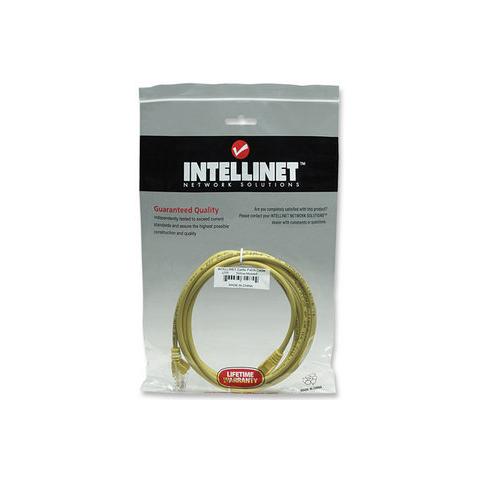 ICOC CCA5U-100-YE - Cavo di rete Patch CCA Cat. 5e Giallo UTP 10 mt - Foto 2