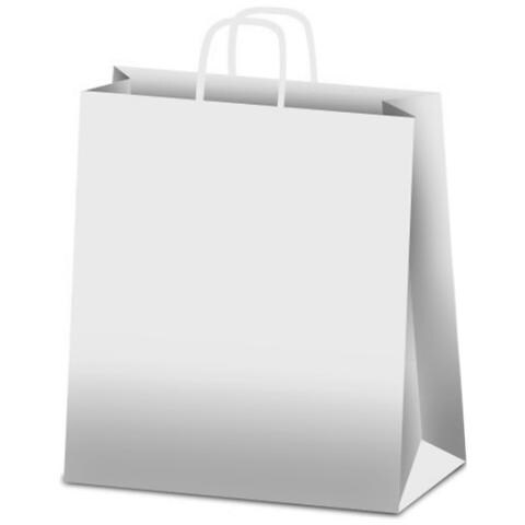 conf. 25 Borsa REX 46x16x49 cm- bianche SDS46BIA - Foto 1