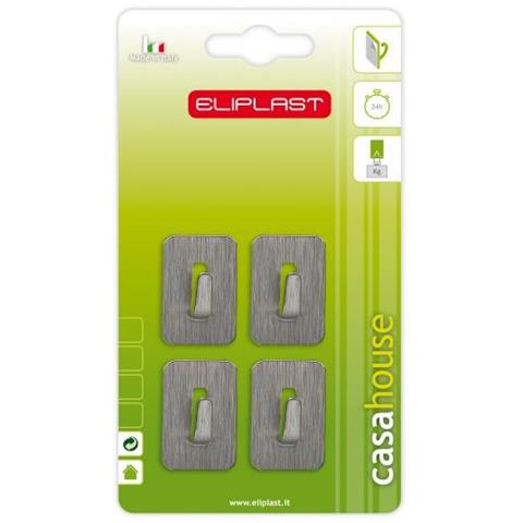 Ganci Inox Rettangolare Larghi - Foto 2