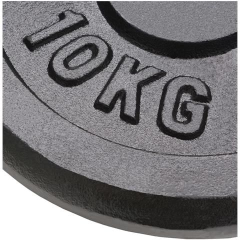 Dischi per Pesi 2 pz 2x10 kg in Ghisa - Foto 4