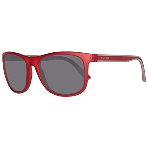 United Colors of BE982S05 Occhiali da sole, Rosso (Red), 55 Unisex-Adulto - Foto 4