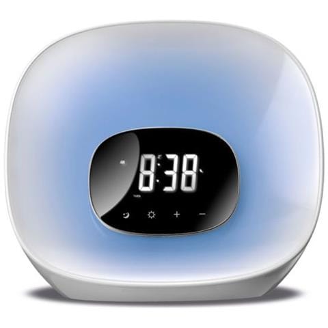 Radio Sveglia Dcr-470 Led Bianco S0420413 - Foto 1