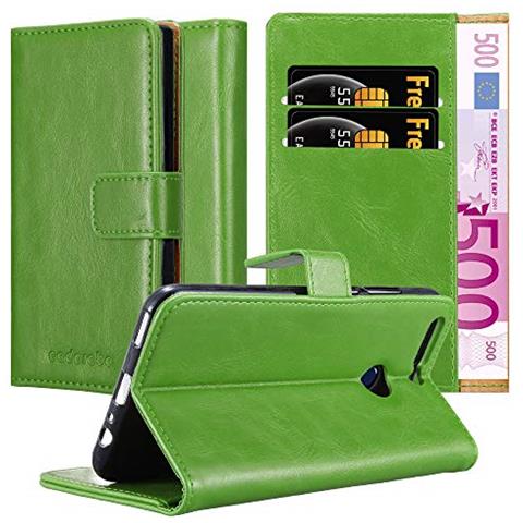 Cadorabo Custodia Compatibile Con Honor 8 Pro In Verde Erbe - Coperchio Protettiva Con Chiusura Magnetica, Funzione Stand E Tasca Per Le Carte - Foto 1