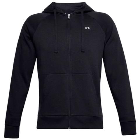 Rival Fleece Fz Hoodie, Uomo, Nero, Felpe, Numero: S Eu - Foto 1