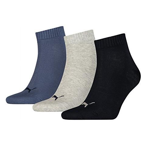 Quarter Plain 3p, Calzini Unisex Adulto, (pacco Da 3)  - Foto 2