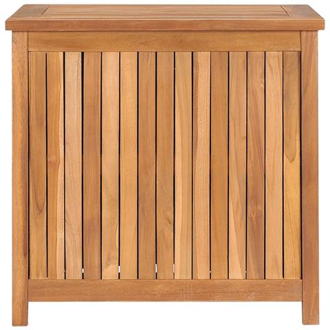 Baule da Giardino 60x50x58 cm in Legno Massello di Teak - Foto 9