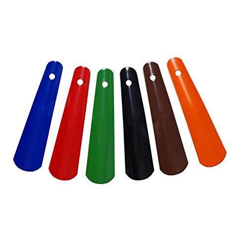 Finest Calzascarpe Boot Horn Per Uomini E Donne Colorato Durevole Del Metallo Manici Corti Da Molti Colori Nero 17 Cm - 6.70 Pollici - Foto 3