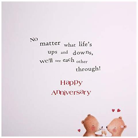 Il Nostro Anniversario Carta Da Hallmark - Cute Ted Ginger Design - Foto 4