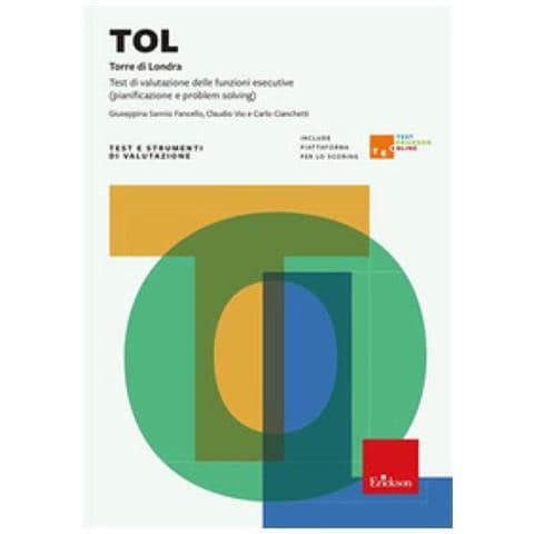 Giuseppina Sannio Fancello - TOL. Torre di Londra. Test di valutazione delle funzioni esecutive (pianificazione e problem solving) - Foto 1
