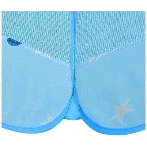 Tenda Da Gioco Per Bambini Blu Con 250 Palline 102x102x82 Cm - Foto 2