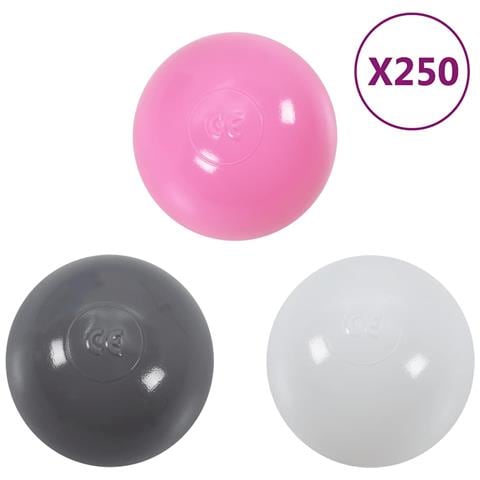 Tenda Da Gioco Per Bambini Blu Con 250 Palline 102x102x82 Cm - Foto 10