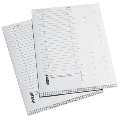 Vz717 Etichetta Non Adesiva 10 Pz Trasparente Rettangolo - Foto 1