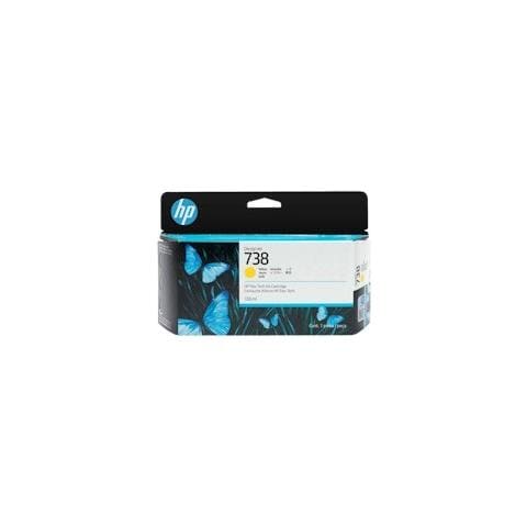 738 130-ml Yellow DesignJet Ink Cartridge - Foto 1
