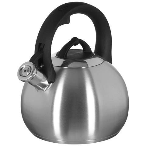 Teiera Feel Maestro Mr-1311 Nero Argentato Silicone Acciaio Inossidabile 3 L - Foto 1