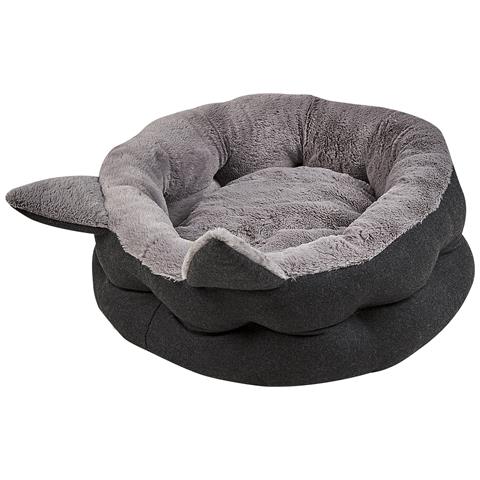 Cuccia Per Animali Tessuto Grigio 45 X 45 Cm Kepez - Foto 8