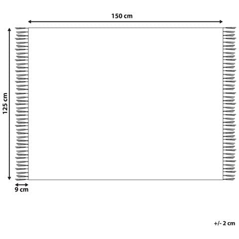 Coperta Yarsa Cotone 125 X 150 Cm Senape - Foto 12