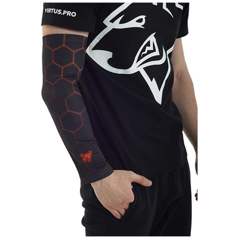 Virtus.pro - Gaming Arm Sleeve ""combs"" (nero | Xl) - Foto 5
