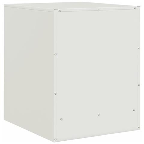 Comodini 2 pz Bianchi 34,5x39x44 cm in Acciaio - Foto 10