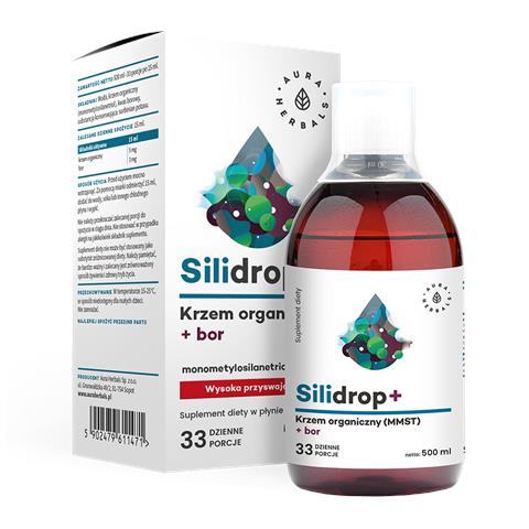 Aura Herbals Silidrop+ Boron Organic Silicon Mmst 500 Ml - Foto 1