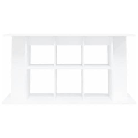 Supporto per Acquario 120x40x60 cm in Legno Multistrato Bianco - Foto 2