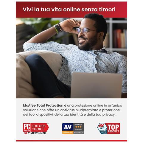 Total Protection 1 Dispositivi 1 Anno | Antivirus, Vpn, Gestore Password, Internet Security Pc /mac /ios /android | Codice Di Attivazione Via E-mail - Foto 6