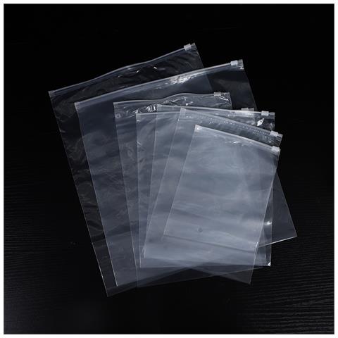 Confezione Da 50 Sacchetti Trasparenti Con Chiusura Lampo In Pe Multiuso - Foto 1