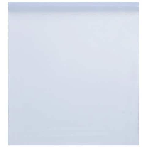 Pellicola Statica Smerigliata Bianco Trasparente 90x2000 Cm Pvc - Foto 1