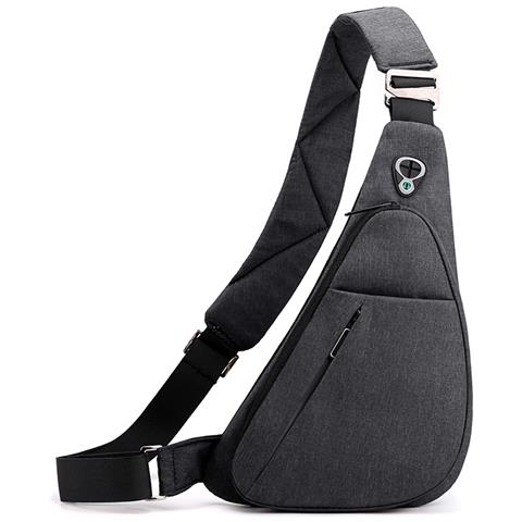 Borsa Sul Petto A Spalla Destra Black - Foto 1