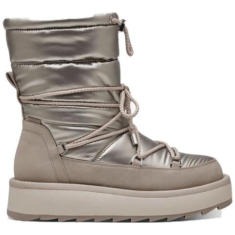 Wl Lace Boot Champagne Stivali Sintetico E Tessile Scarpe Donna Beige Eu 37, 1-26836-41 179 - Foto 2