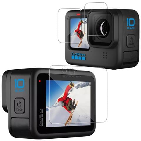 Pellicola Protettiva Per Schermo Gopro Hero 10 Nera - Foto 1
