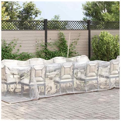 Telone Trasparente con Occhielli 3x12 m in Polietilene - Foto 10