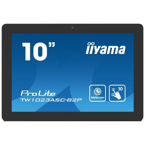 Monitor Touch TW1023ASC-B2P 10.1" IPS WXGA, PCAP 1280 X 800 Pixel Android PoE Fotocamera Microfono Altoparlanti - Foto 1