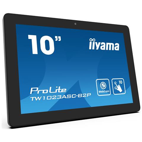 Monitor Touch TW1023ASC-B2P 10.1" IPS WXGA, PCAP 1280 X 800 Pixel Android PoE Fotocamera Microfono Altoparlanti - Foto 9