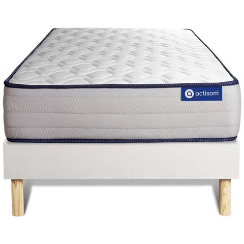 Kit Rete E Materasso Matrimoniale Actilatex Form 80x200cm - Spessore : 22cm - Lattice E Memory Foam - Rigido - Foto 1
