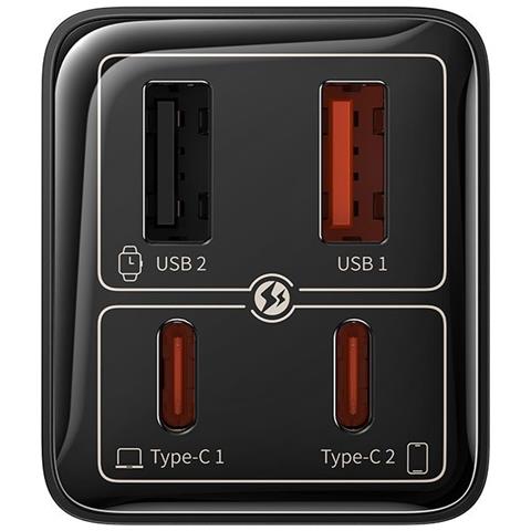 GAN6 65W SARJ+100W C TO C KBL-SYH Caricabatterie per Dispositivi Mobili Computer Portatile, PDA, Tablet Nero USB Auto - Foto 5