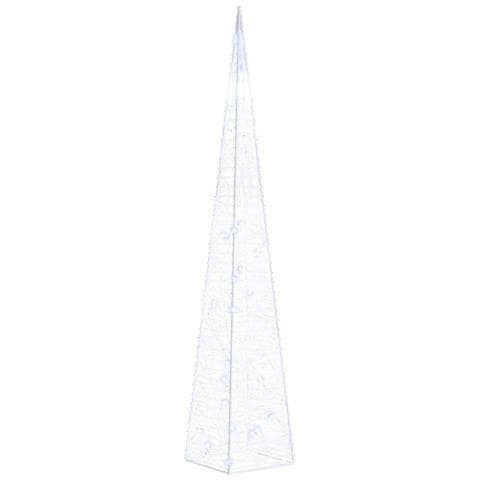 Lusso Casadino -  Cono Di Luce Led Decorativo Acrilico Blu 60 Cm - Foto 1