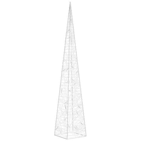 Lusso Casadino -  Cono Di Luce Led Decorativo Acrilico Blu 60 Cm - Foto 2