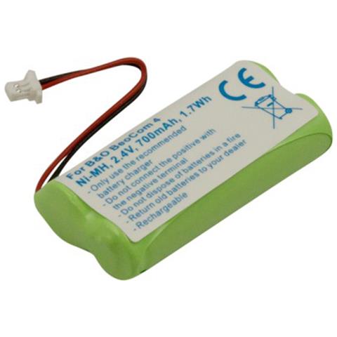 Batteria Per Telefono Cordless Bang And Olufsen Beocom 4 Nimh 2,4v 700mah 1,7wh - Foto 1