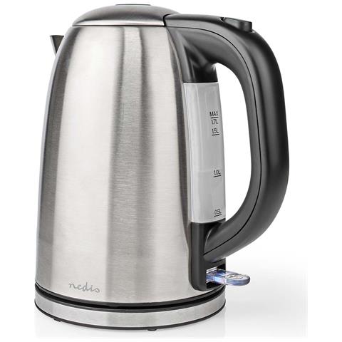 KAWK350EAL bollitore elettrico 1,7 L 2200 W Nero, Argento - Foto 2