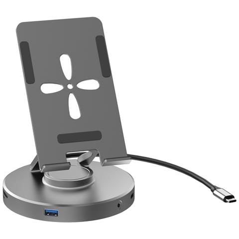 Docking Station 10-in-1 In Lega Di Alluminio Compatibile Con Switch2 Con Ventola Di Raffreddamento Rimovibile E Slot Per Disco Rigido - Foto 1