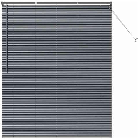 Tenda per Finestra con tende Grigio scuro Alluminio - Foto 1