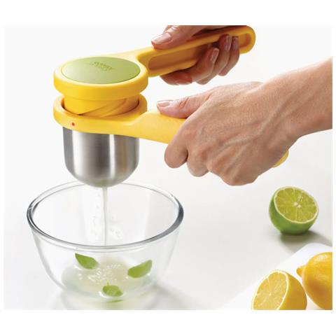 Spremiagrumi Giallo Helix Pratico Spremiagrumi Colore Giallo Ideale Per Spremere Agrumi In Modo Comodo Ed Efficace In Cucina - Foto 5