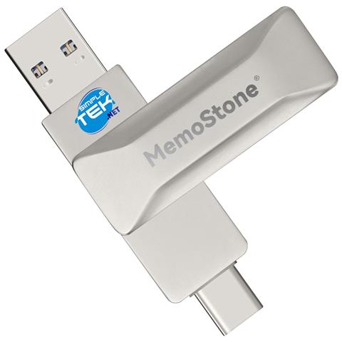 Chiavetta Usb 1tb Riversibile Usb-a Usb-c Type-c Thunderbolt Smartphone Pc - Foto 2